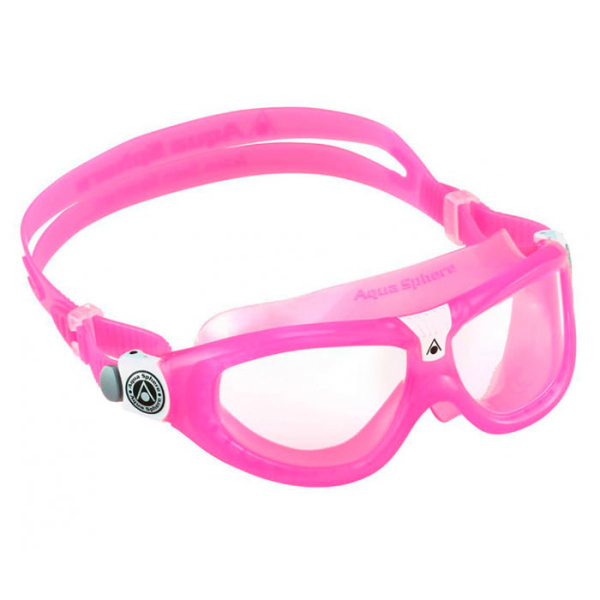 Очки для плавания Seal Kid 2 (прозрачные линзы; pink/white)
